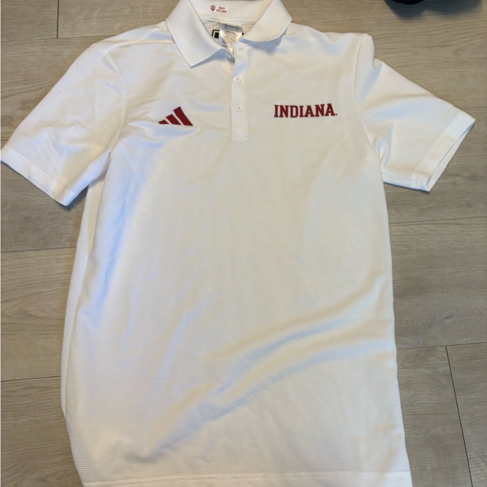 Indiana football team issued polo 

Men’s small